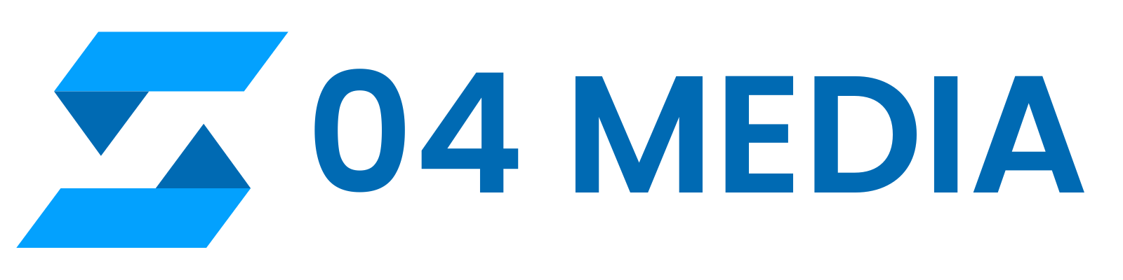 Logo icon with stylized letter S in blue and white